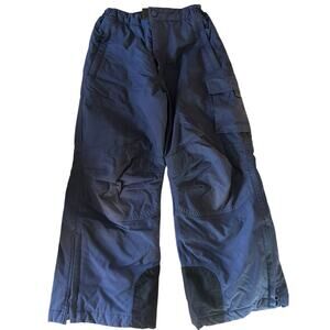 Lands End navy Snowpants size 7